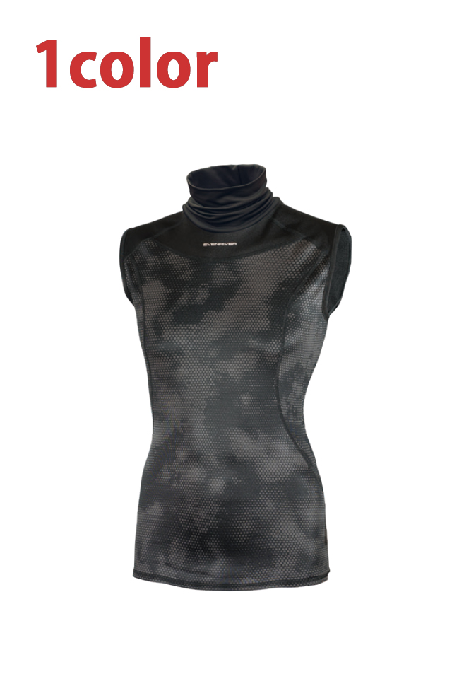 ノースリーブタートルネック