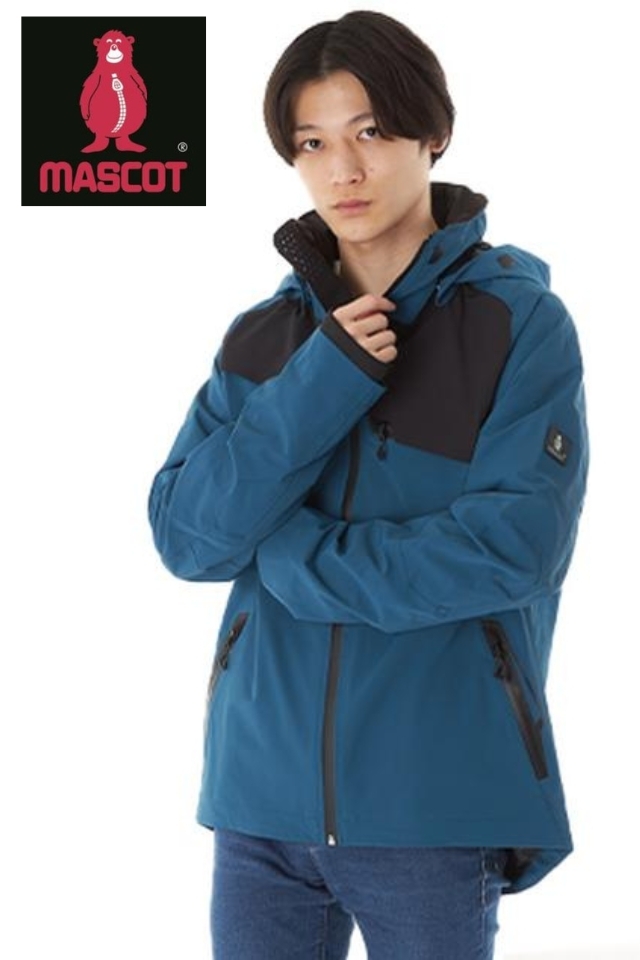 ジャケット・アウター EN MASCOT】防水透湿性に優れたEN343準拠レインジャケット17001