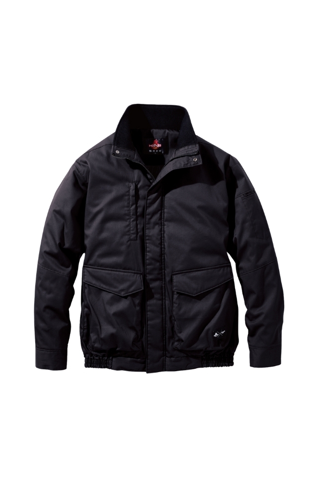 村上被服 HONO】難燃・帯電防止の軽防寒ブルゾン 4133｜冬の屋外作業に