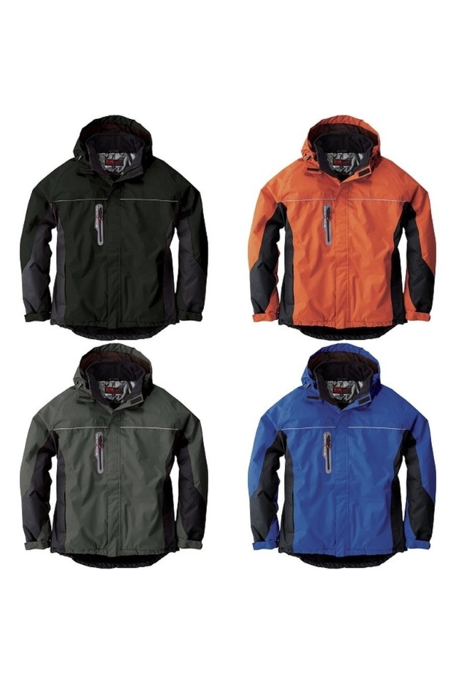 防寒着、 SOWA軽量アルミメッシュ防水仕様防寒着2803ブルゾン | 防寒服プロ