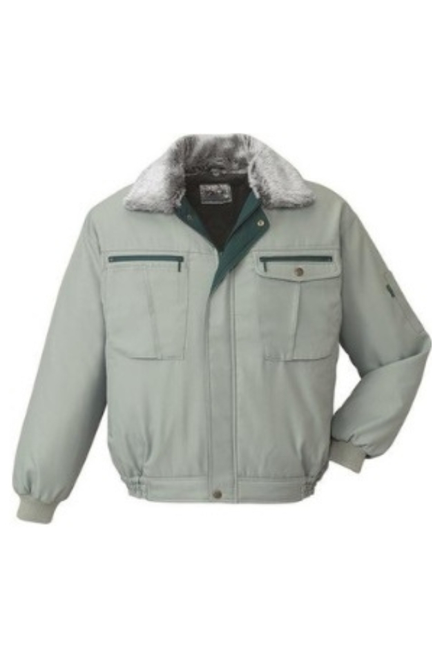 防寒作業服の定番デザイン帯電防止撥水加工ワークブルゾン48070【自重堂】