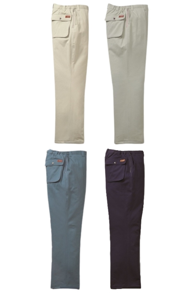 綿100防寒作業ズボン【自重堂ブランド】ロングセラーの裏地フリース