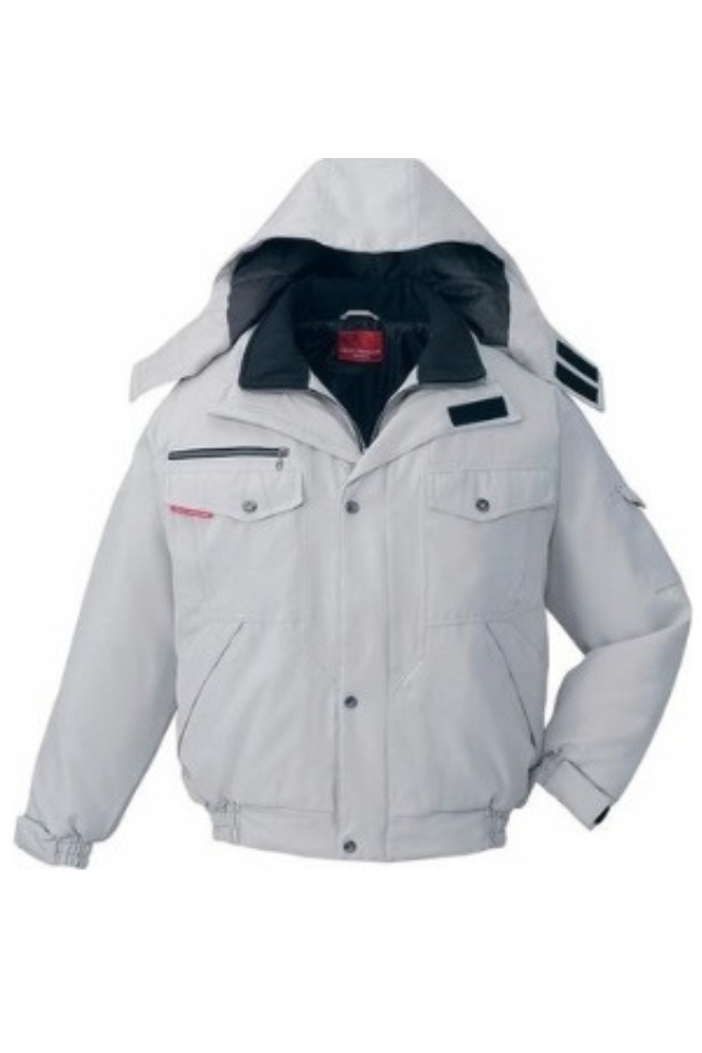 シンプルでかっこいい防寒作業服-自重堂48420ブルゾン | 防寒服プロ