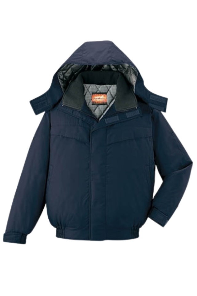 自重堂 防寒ブルゾン48440｜裏アルミ保温・撥水加工で暖かい冬用作業着