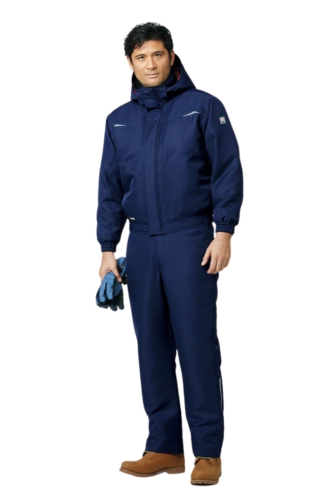 防寒着、 ベルデクセルフレックス 静電防水防寒コート VE1047上