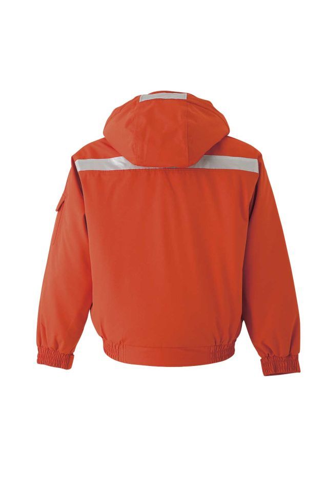 極寒地用防水防寒ブルゾンASAHICHO58001夜間も安心再帰反射テープ付き