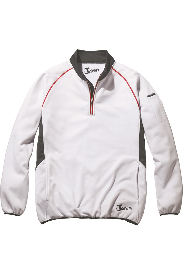 Jawin 58154】防風ラミネート インナーロングスリーブ｜裏フリース・消