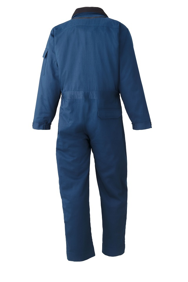 綿素材防寒つなぎ