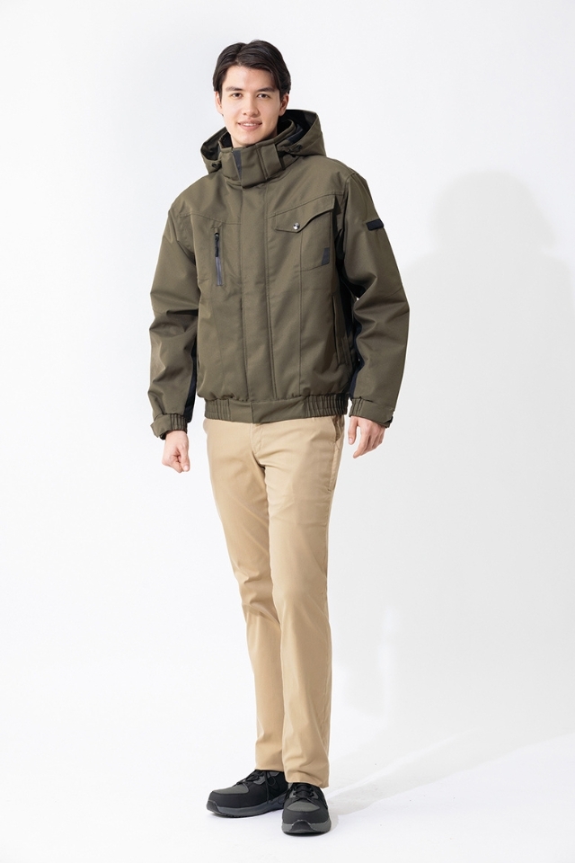 光電子×BRING機能綿の防水防寒着 アイトス男女兼用防水防寒ブルゾンAZ