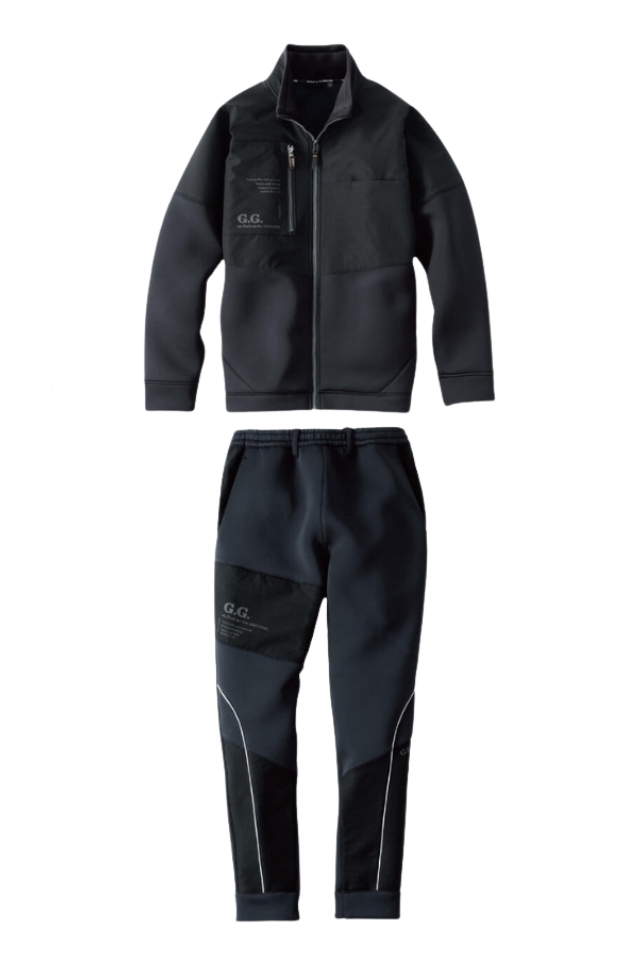 ダンボールニット軽量防寒ウェア 上下セット 7674-00-07