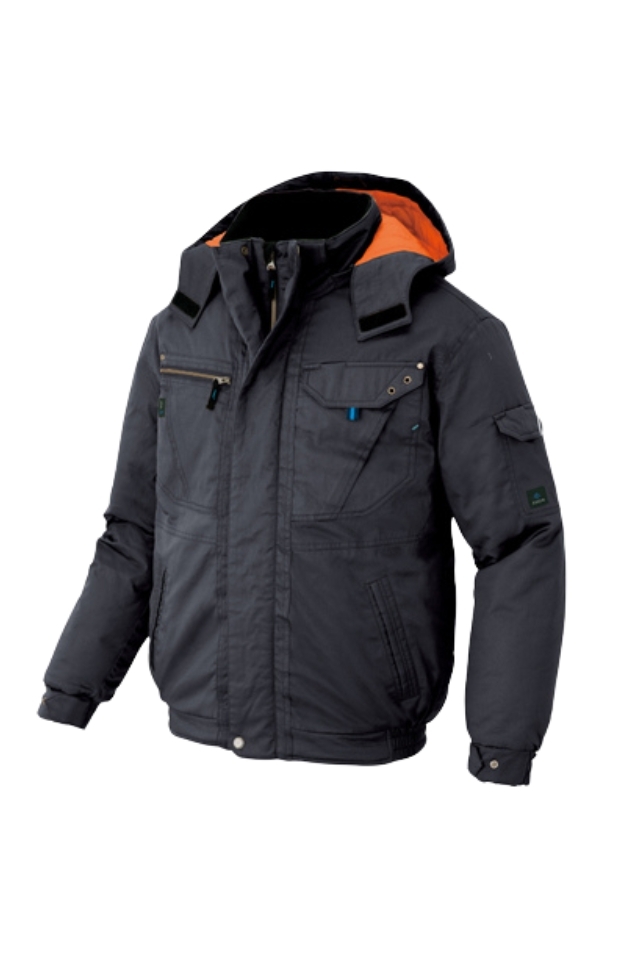 綿100％ 男女兼用防寒ブルゾン AZ-8571｜裏フリース仕様・軽量で暖かい