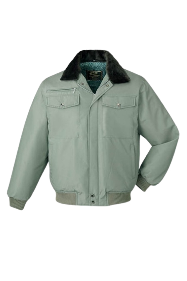 自重堂【THE防寒】胴裏ボアのロングセラー作業用メンズ防寒着9600ブルゾン