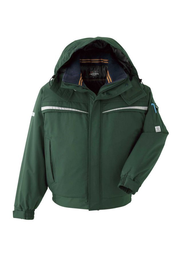 防寒着 防水防寒ブルゾン 中綿 制電 ASAHICHO E61000 ワークウェア 冬