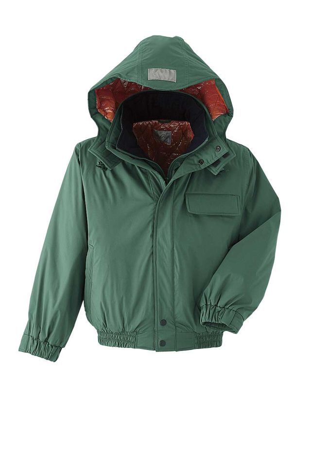 旭蝶繊維の屋外作業用防水防寒着エコブルゾンE64400 | 防寒服プロ 