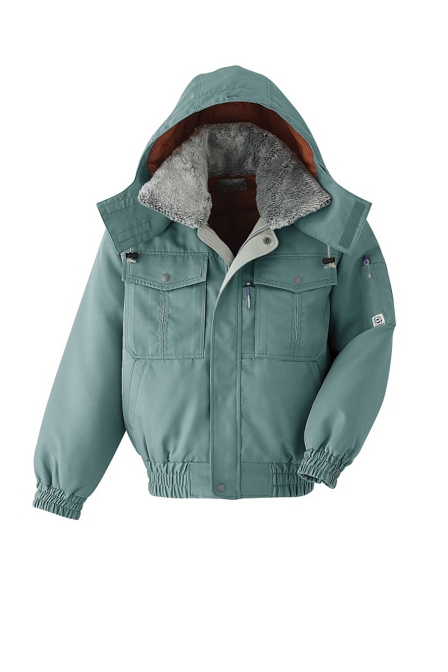 ASAHICHO】ムレ軽減メッシュキルト防寒ブルゾン E69500｜冬の