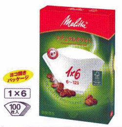 メリタ ナチュラルホワイト　1×6G　100枚入