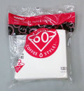 ハリオ　V60用ペーパーフィルター02W　02ドリッパー用　1～4杯用　100枚入　VCF-02-100W