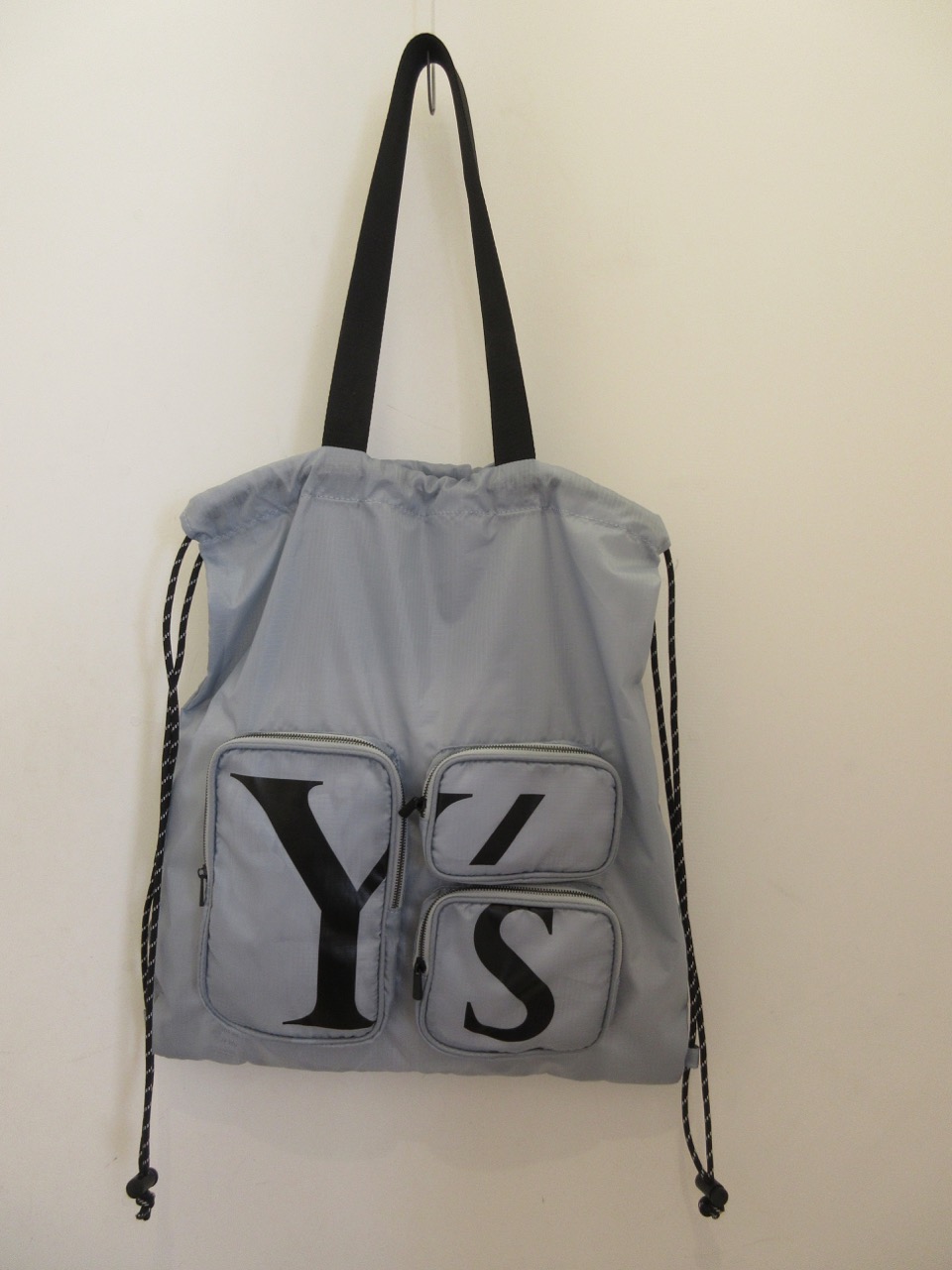Y's YOHJI YAMAMOTO (ワイズ　ヨウジヤマモト) Y'sポケットナップザック：ライトブルー