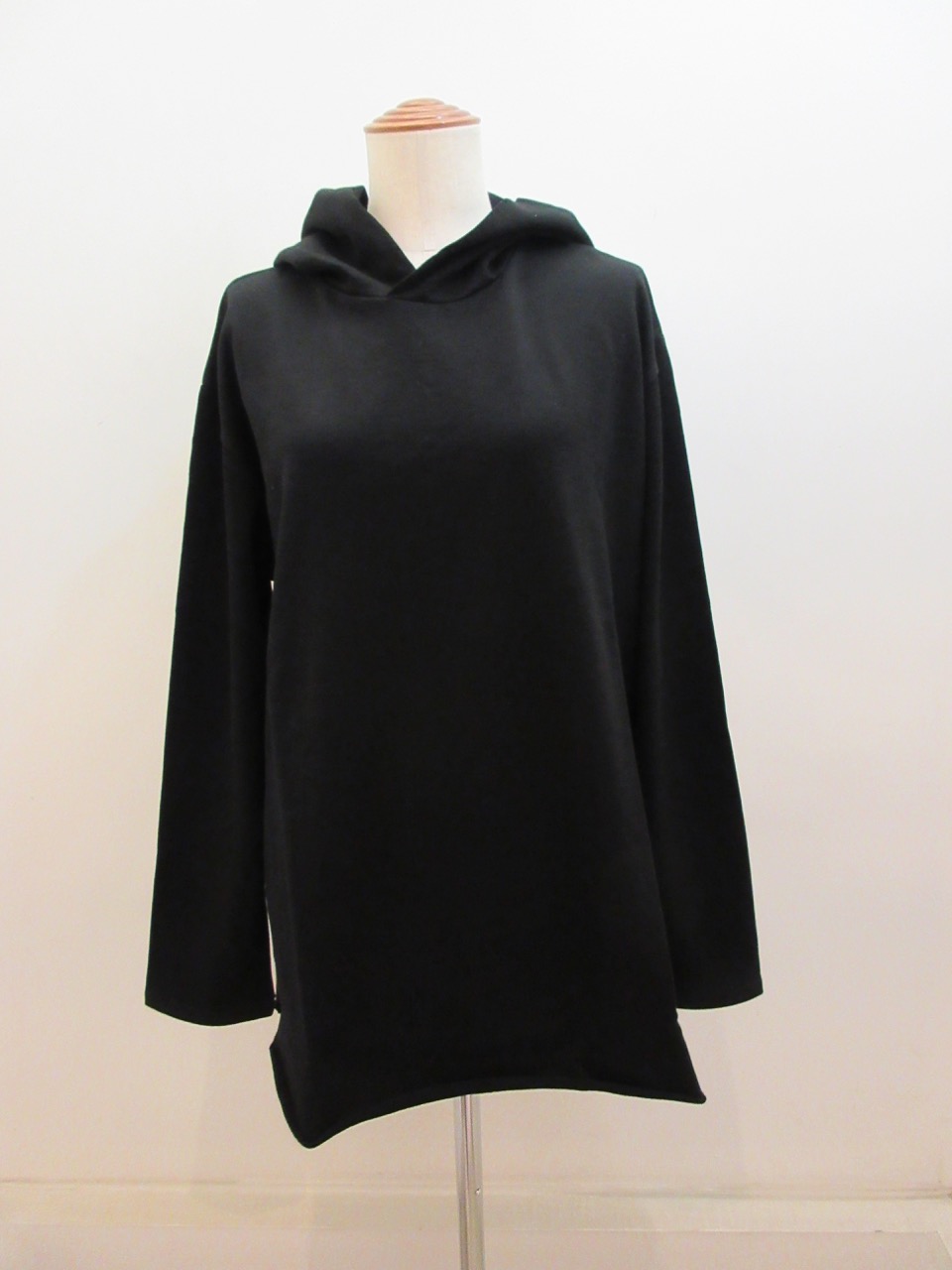 Y's YOHJI YAMAMOTO (ワイズ　ヨウジヤマモト) ソフト裏毛ショートジャケット:ブラック