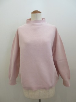 KEI Hayama PLUS(ケイハヤマプリュス) コットンストレッチ12Gホールガーメント薄手ニット：ピンク