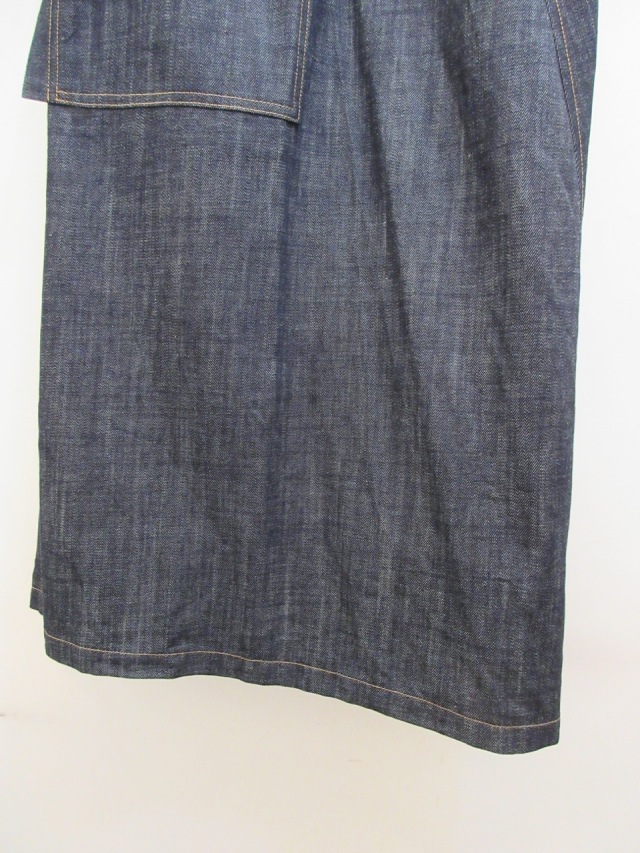Y's YOHJI YAMAMOTO (ワイズ ヨウジヤマモト) 6ozデニム配色ST製品洗い
