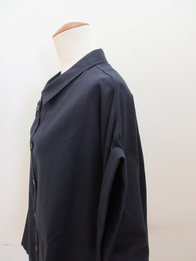 Y's YOHJI YAMAMOTO (ワイズ ヨウジヤマモト) 薄ツイルチビ袖ショート