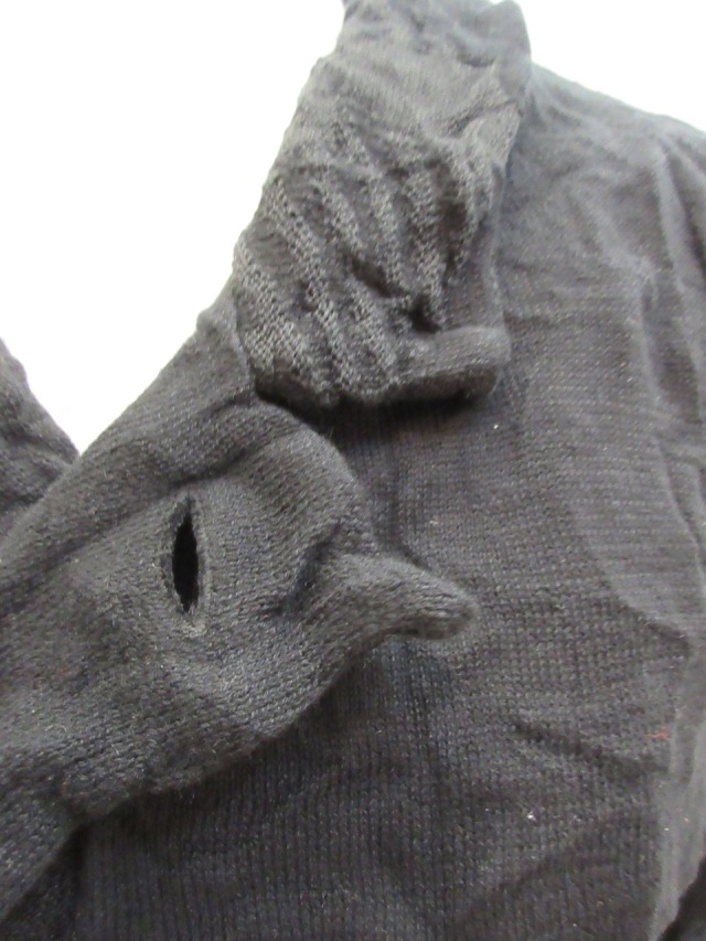 Y's YOHJI YAMAMOTO (ワイズ ヨウジヤマモト) 縞丸リンクスシワ4ツ釦