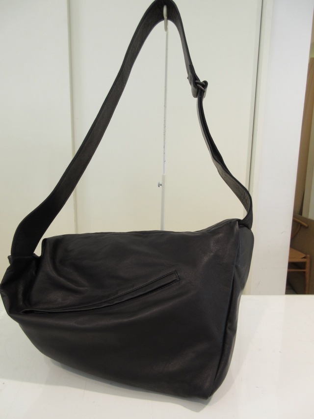 Y's YOHJI YAMAMOTO (ワイズ ヨウジヤマモト)水染めソフトレザータック