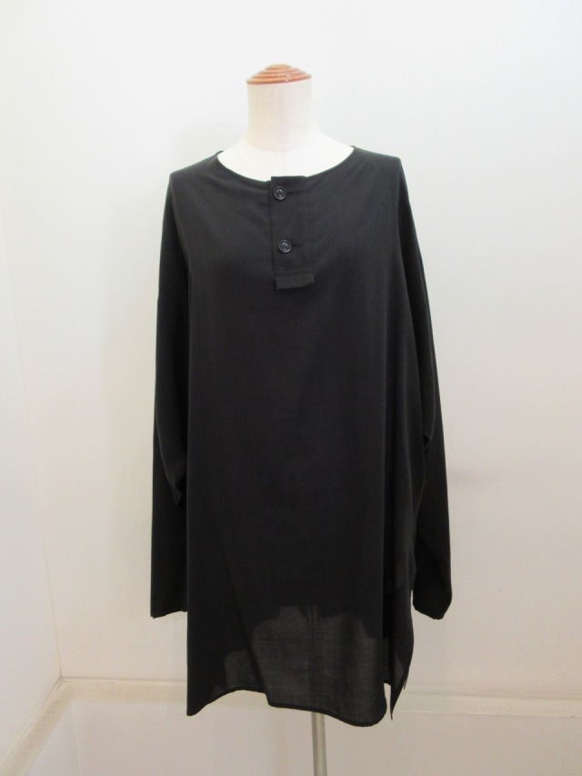 Y’s / ヨージヤマモト　コットンローンブラウス Y's YOHJI YAMAMOTO (ワイズ ヨウジヤマモト) セルロースローン