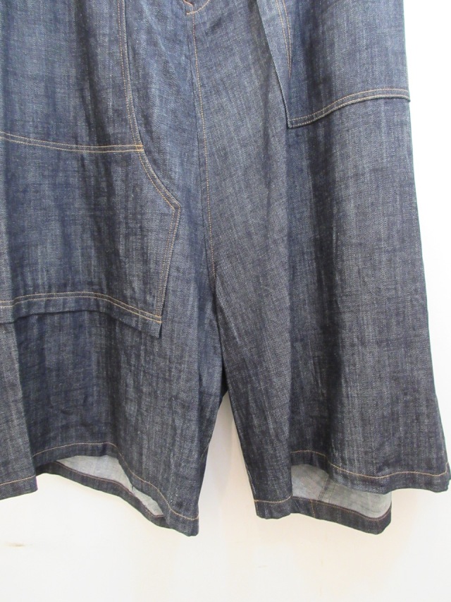 Y's YOHJI YAMAMOTO (ワイズ ヨウジヤマモト) 6ozデニム配色ST製品洗い