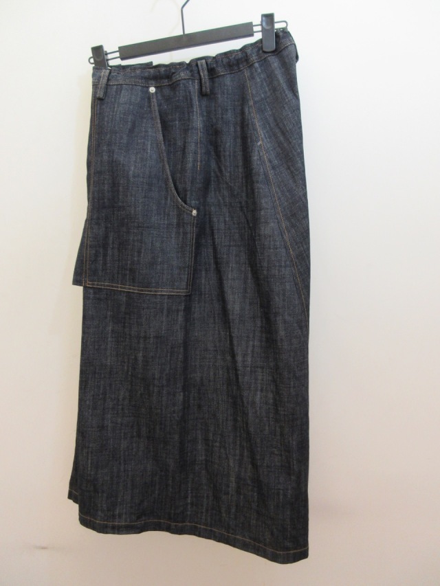 Y's YOHJI YAMAMOTO (ワイズ ヨウジヤマモト) 6ozデニム配色ST製品洗い