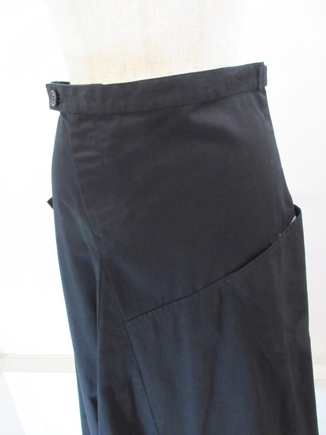 Y's YOHJI YAMAMOTO (ワイズ ヨウジヤマモト) コットンツイルマチ入り