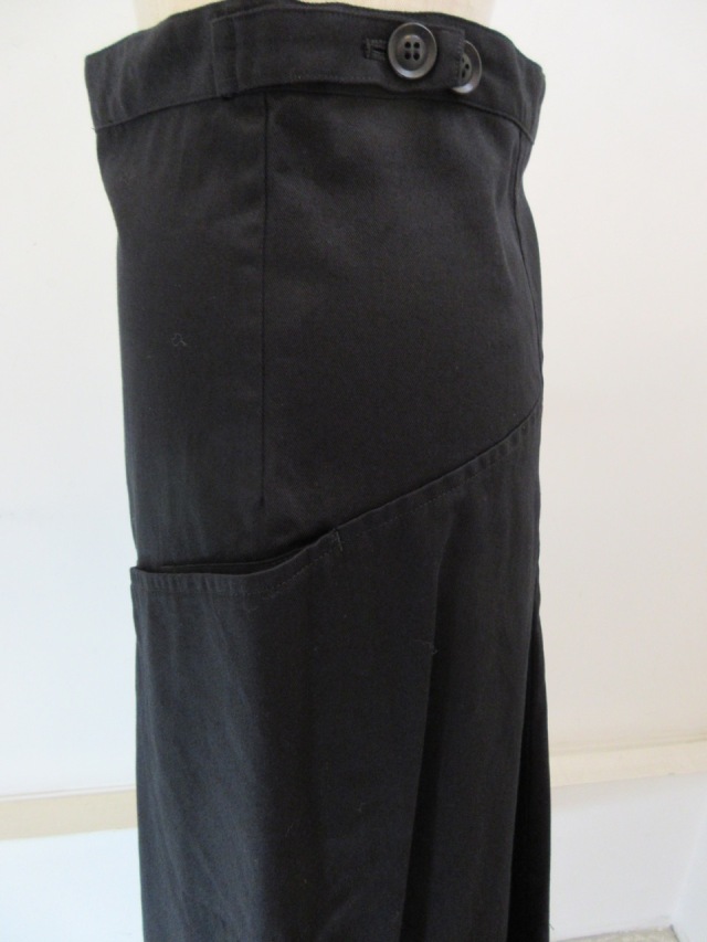 Y's YOHJI YAMAMOTO (ワイズ ヨウジヤマモト) コットンツイルマチ入り