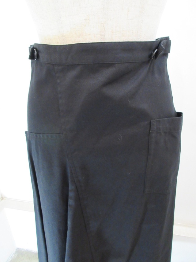 Y's YOHJI YAMAMOTO (ワイズ ヨウジヤマモト) コットンツイルマチ入り