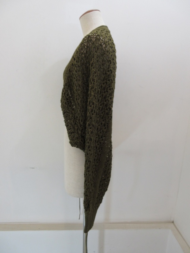 Y&#39;s - Y&#39;s　ワイズ　ボレロ Y's YOHJI YAMAMOTO (ワイズ ヨウジヤマモト) 3G透かし柄紐付き