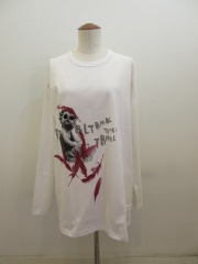 Y's ワイズ 半袖 チュニック カットソー Yohji Yamamoto Y's ワイズ 半袖 チュニック カットソー Yohji Yamamoto