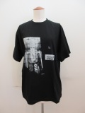 Y's YOHJI YAMAMOTO (ワイズ　ヨウジヤマモト) コットン天竺Y’sクマ柄顔料プリント半袖Tシャツ:ブラック