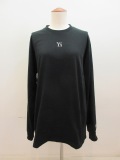 Y's YOHJI YAMAMOTO (ワイズ　ヨウジヤマモト) ニューエラーY’sコラボコットンビッグTシャツ:ブラック