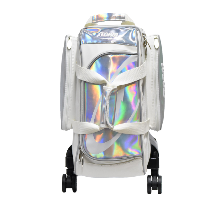 ★日本の職人技★ storm 2 ball bag white silver hologram ボウリング用バッグ