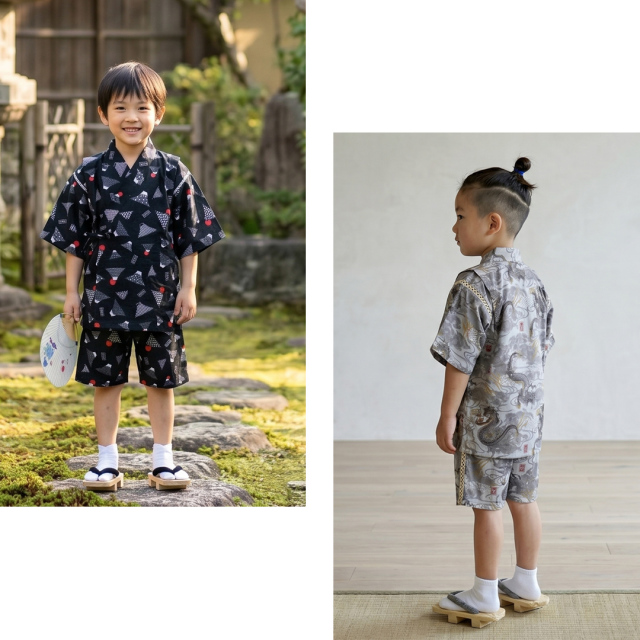 子供甚平