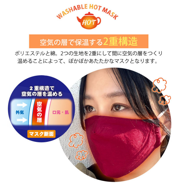秋冬用ホットマスク