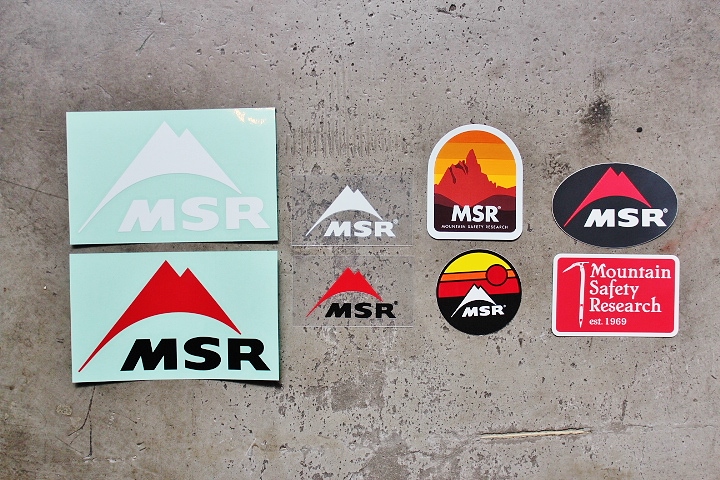 MSR ステッカー色々