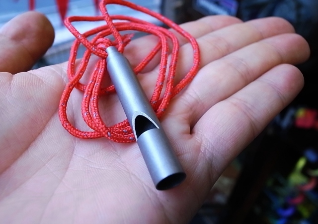 VARGO Titanium Emergency Whistle