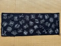 BLACK TRADITIONAL GEARS Tenugui