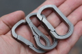 BAUHAUS Titanium Key Carabiner K type