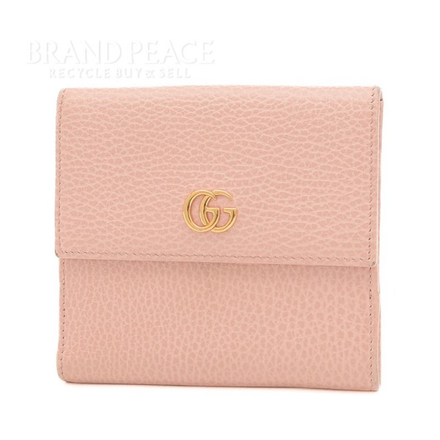 楽天市場】美品 GUCCI グッチ GGマーモント ピンク シルバー金具
