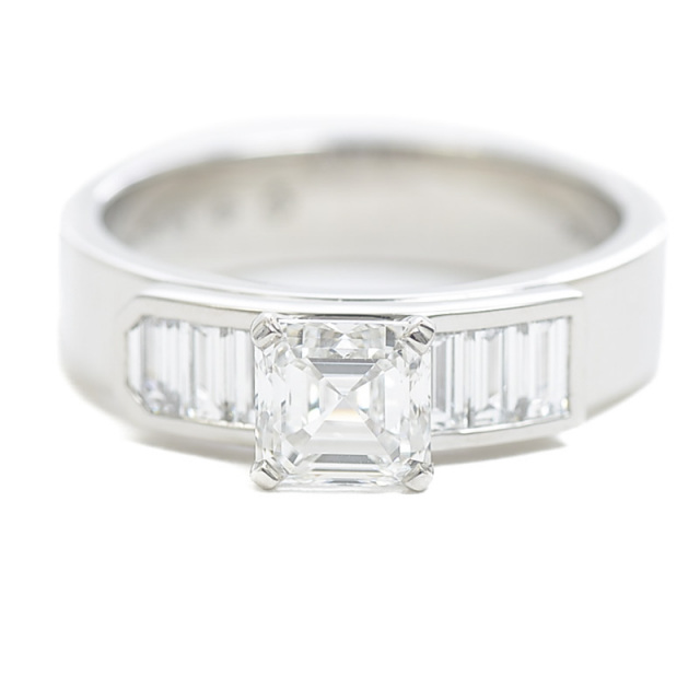 エルメス ケリー ソリティア ダイヤモンド リング D1.00ct