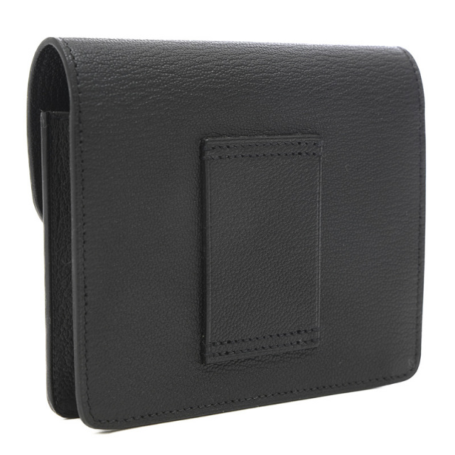 【Beton×Silver金具】HERMES ルーリス スリムウォレット Beton×Silver金具】HERMES ルーリス スリムウォレット