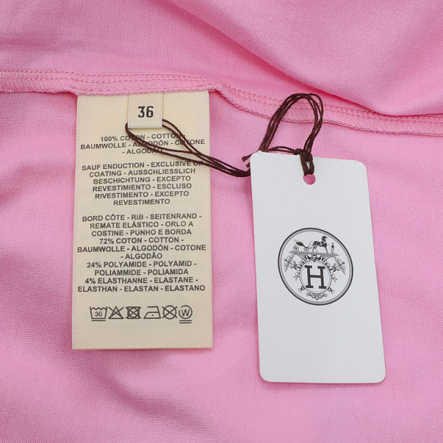 エルメス HERMES シェーヌダンクル ロングTシャツ HERMES エルメス シェーヌダンクルプリント モックネック T