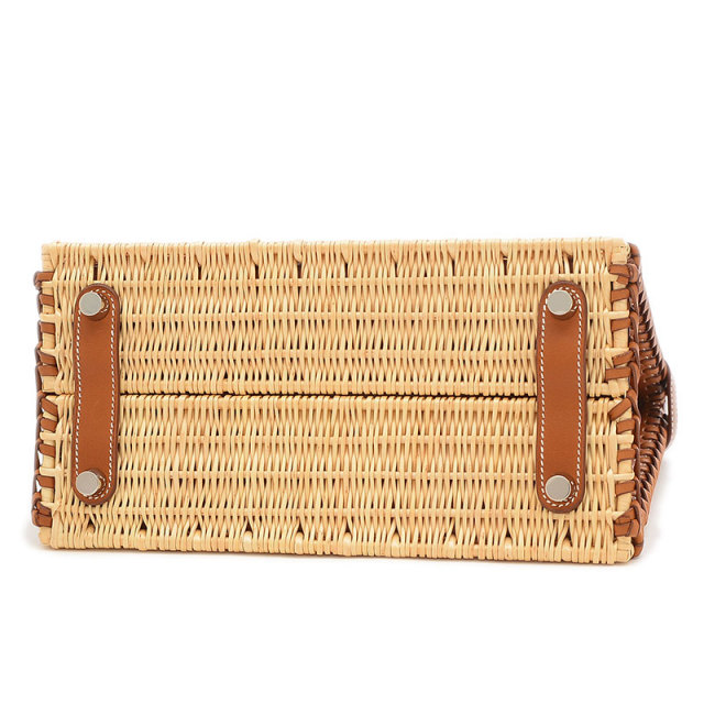 エルメス HERMES ボトルバスケット パーク かごバッグ ハンドバッグ